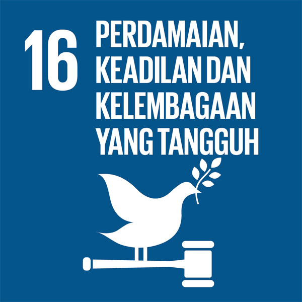 PERDAMAIAN, KEADILAN DAN INSTITUSI YANG KUAT