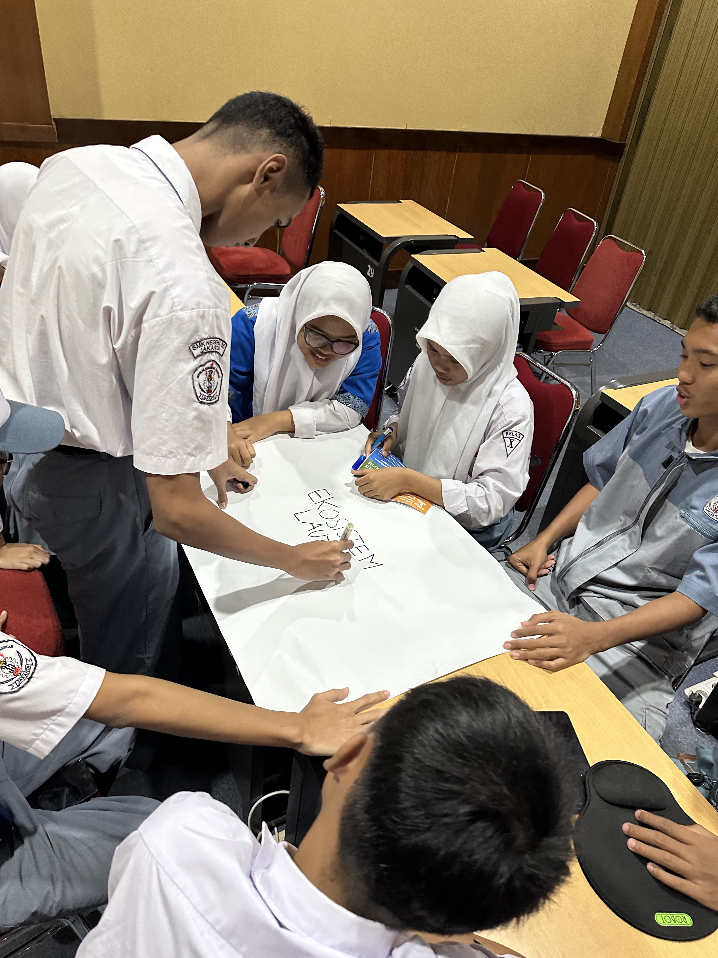 SDGS Futuremakers Sambangi SMKN 35 Jakarta
