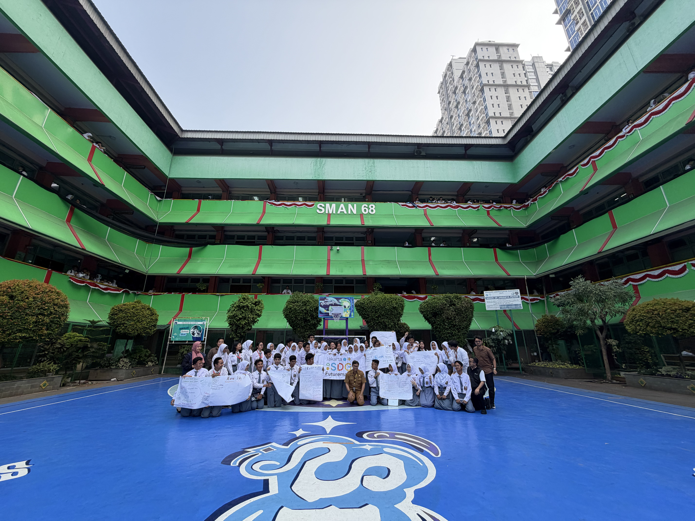 Dorong Aksi Nyata Pelajar di SMA Negeri 68 Jakarta