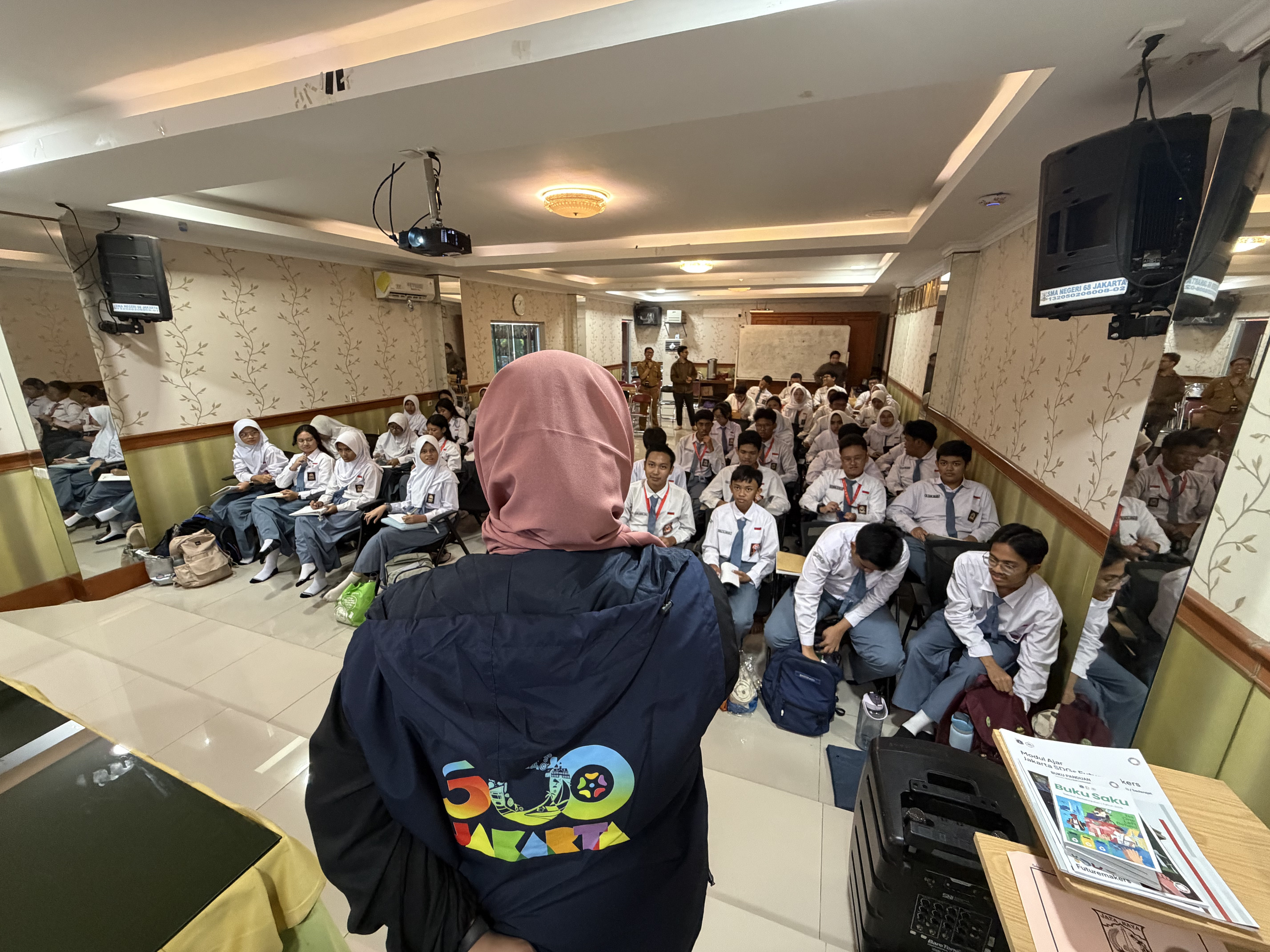 Dorong Aksi Nyata Pelajar di SMA Negeri 68 Jakarta