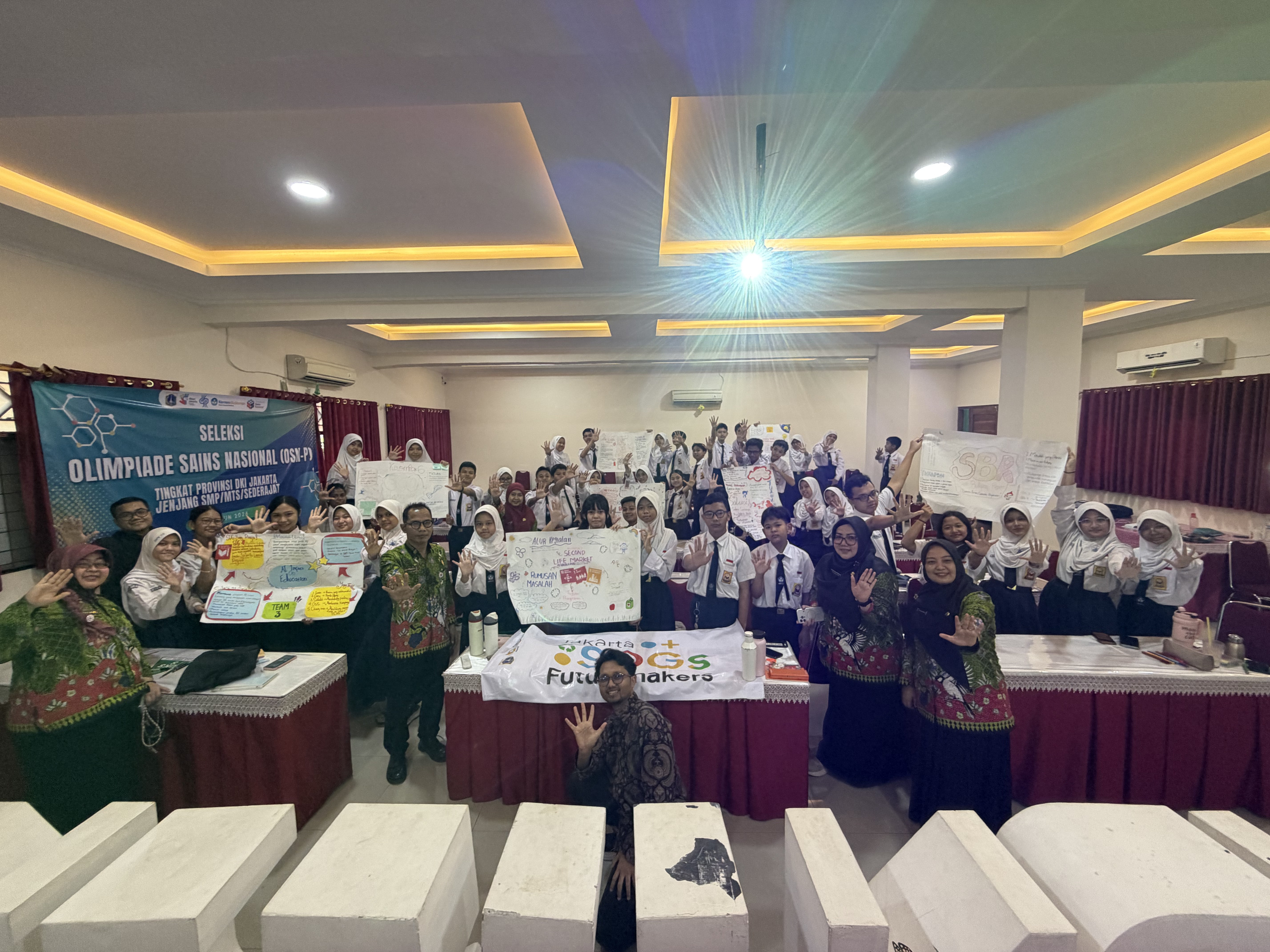 Ciptakan Aksi untuk Lingkungan Sekolah di SMP Negeri 115 Jakarta
