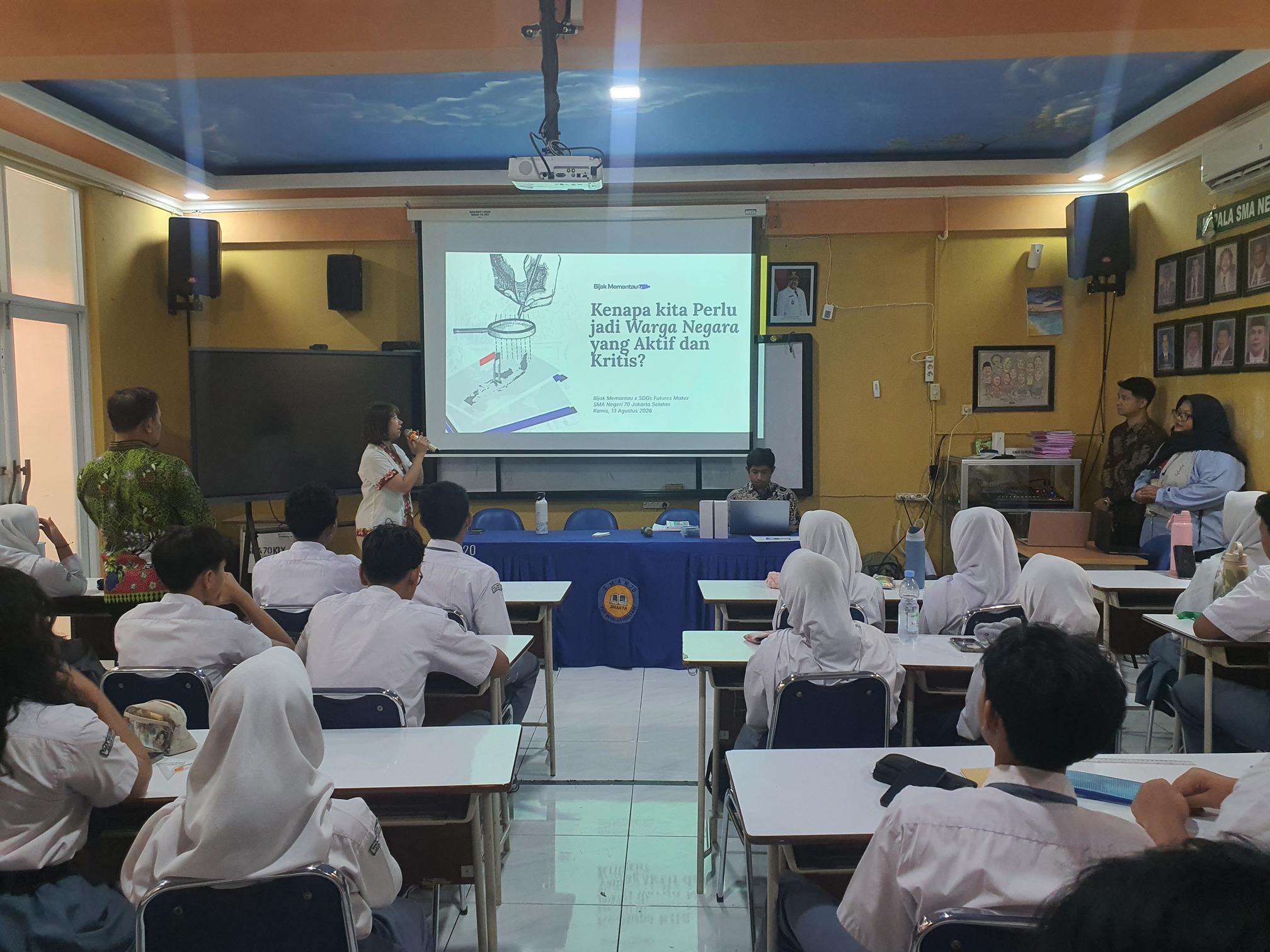 SMA Negeri 70 Bergerak untuk Sekolah Berkelanjutan