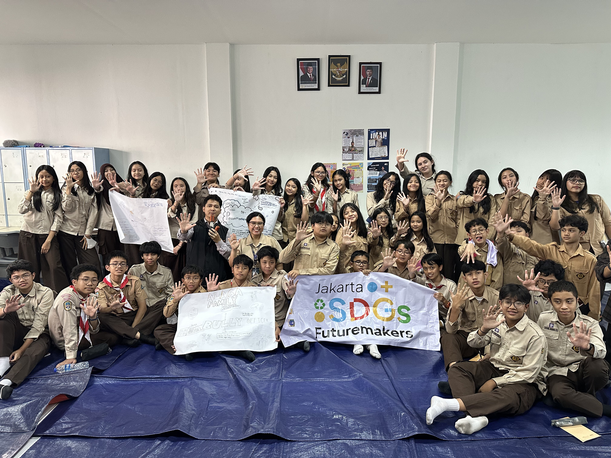 SDGs Futuremakers Sambangi SMP Garuda Cendekia