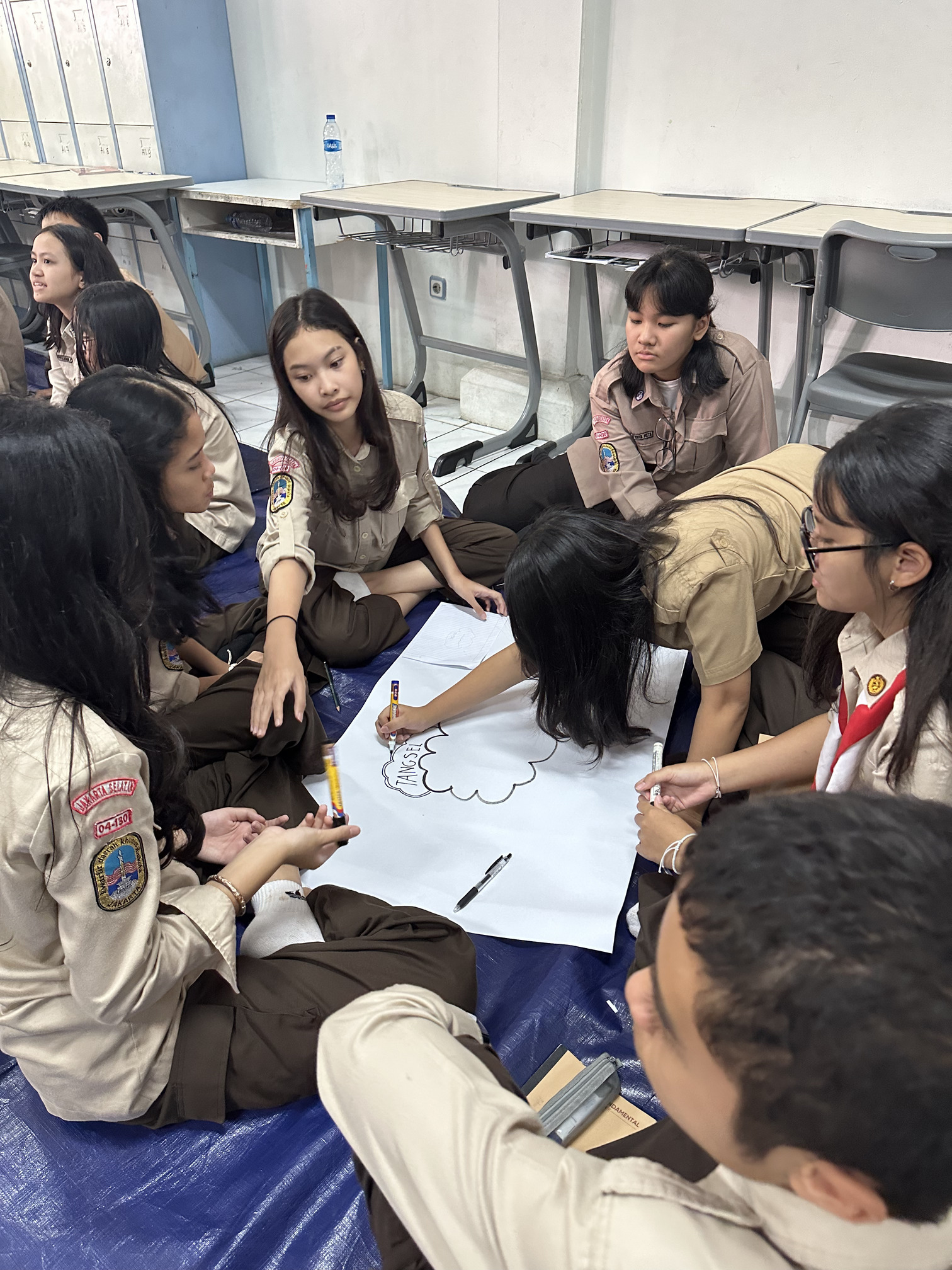 SDGs Futuremakers Sambangi SMP Garuda Cendekia